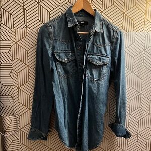 Diesel Blue Denim Shirt